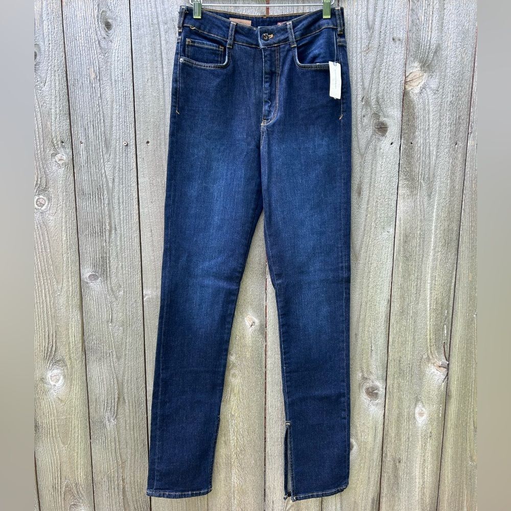 Anthropologie Pilcro The Split Straight Jeans